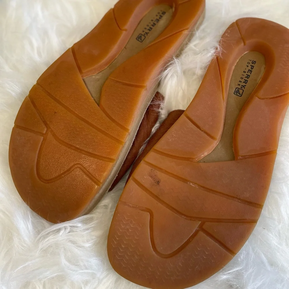Sperrys leather sandals sz 9 - Picture 3 of 3
